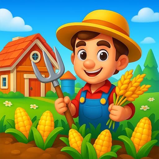 Family Idle Farm: Build & Harvest screenshot 2