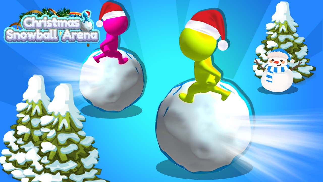 Christmas Snowball Arena screenshot 1