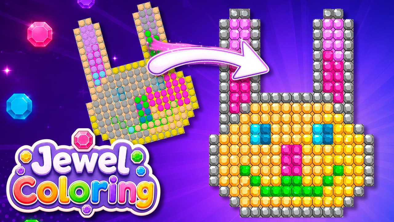 Jewel Coloring screenshot 1