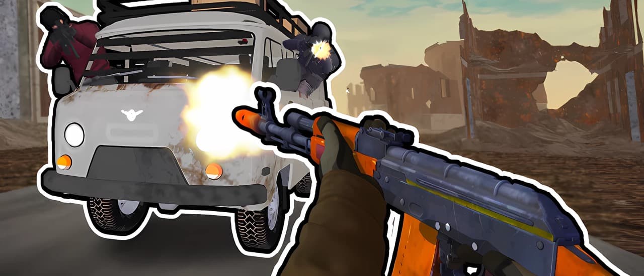 Grandfather Road Chase Realistic Shooter Guns