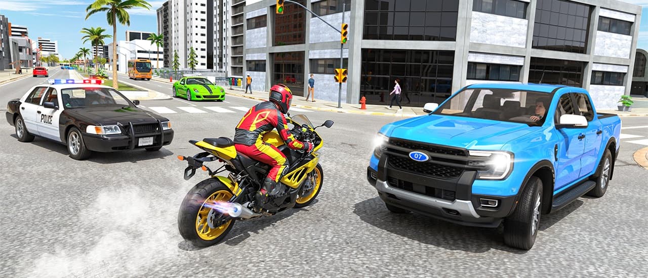 Motorcycle simulator offline