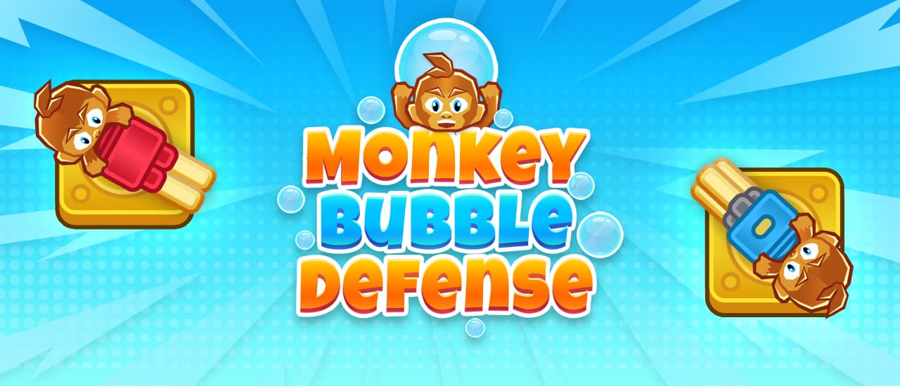 Monkey Bubble Defense