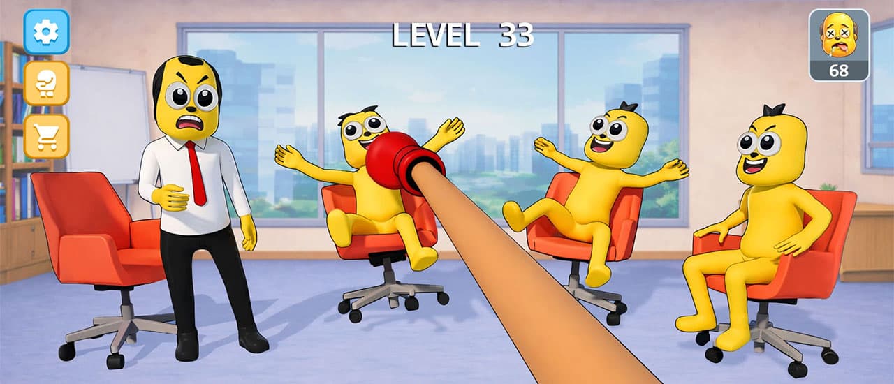 Annoying Boss Punch Game