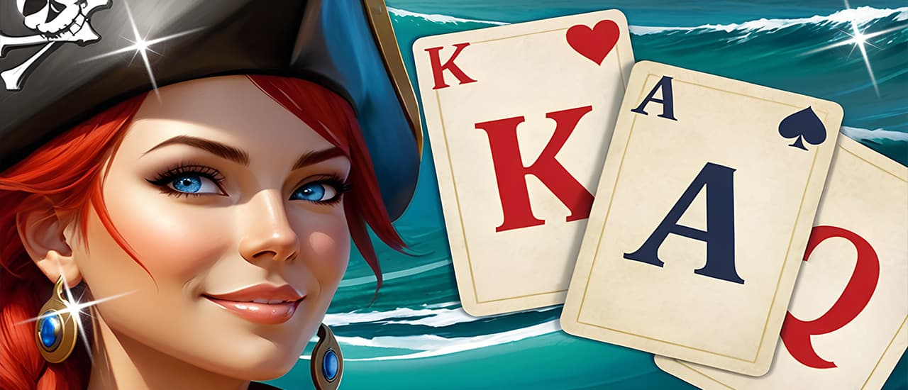 Solitaire Klondike - Treasure Island