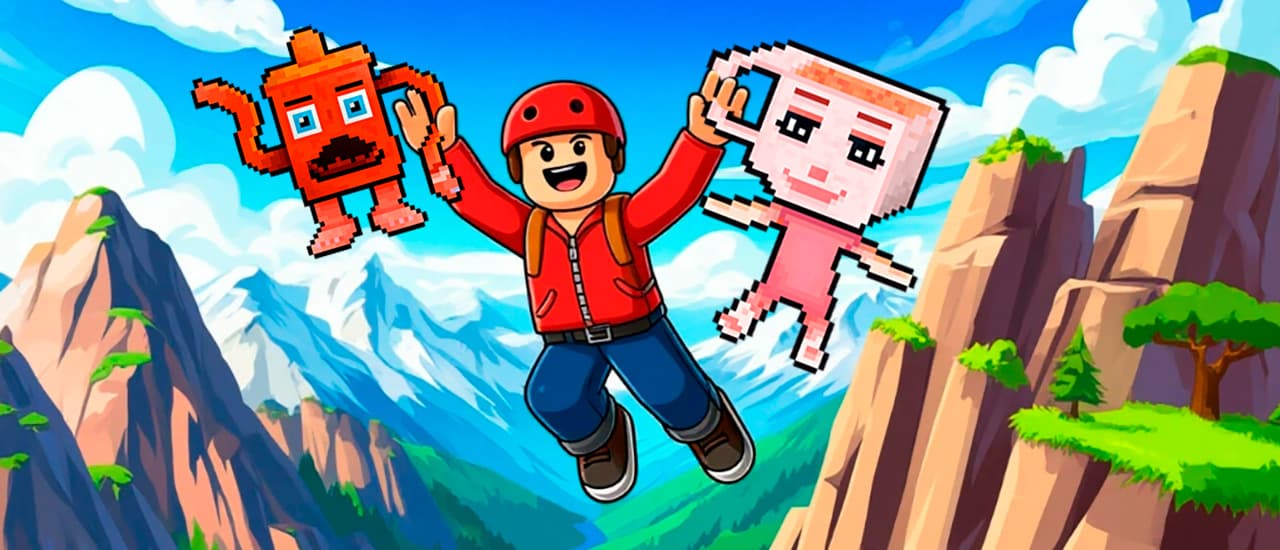 Jump to the Mountain for the Brainrots