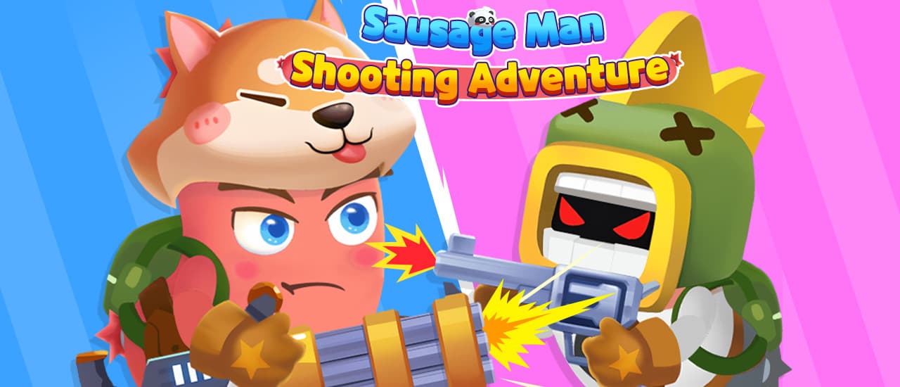 Sausage Man Shooting Adventure
